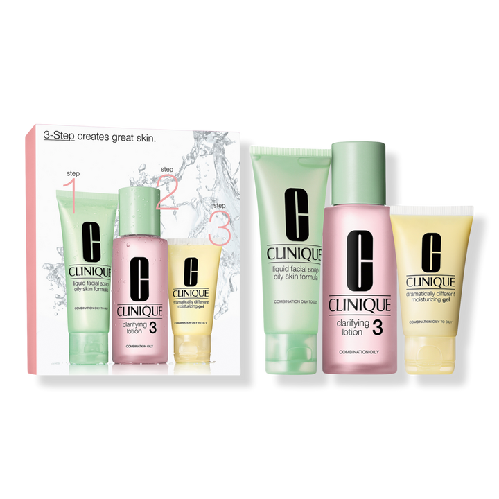 Clinique 3-Step Introduction Kit For Oilier Skin (Type 3) #1