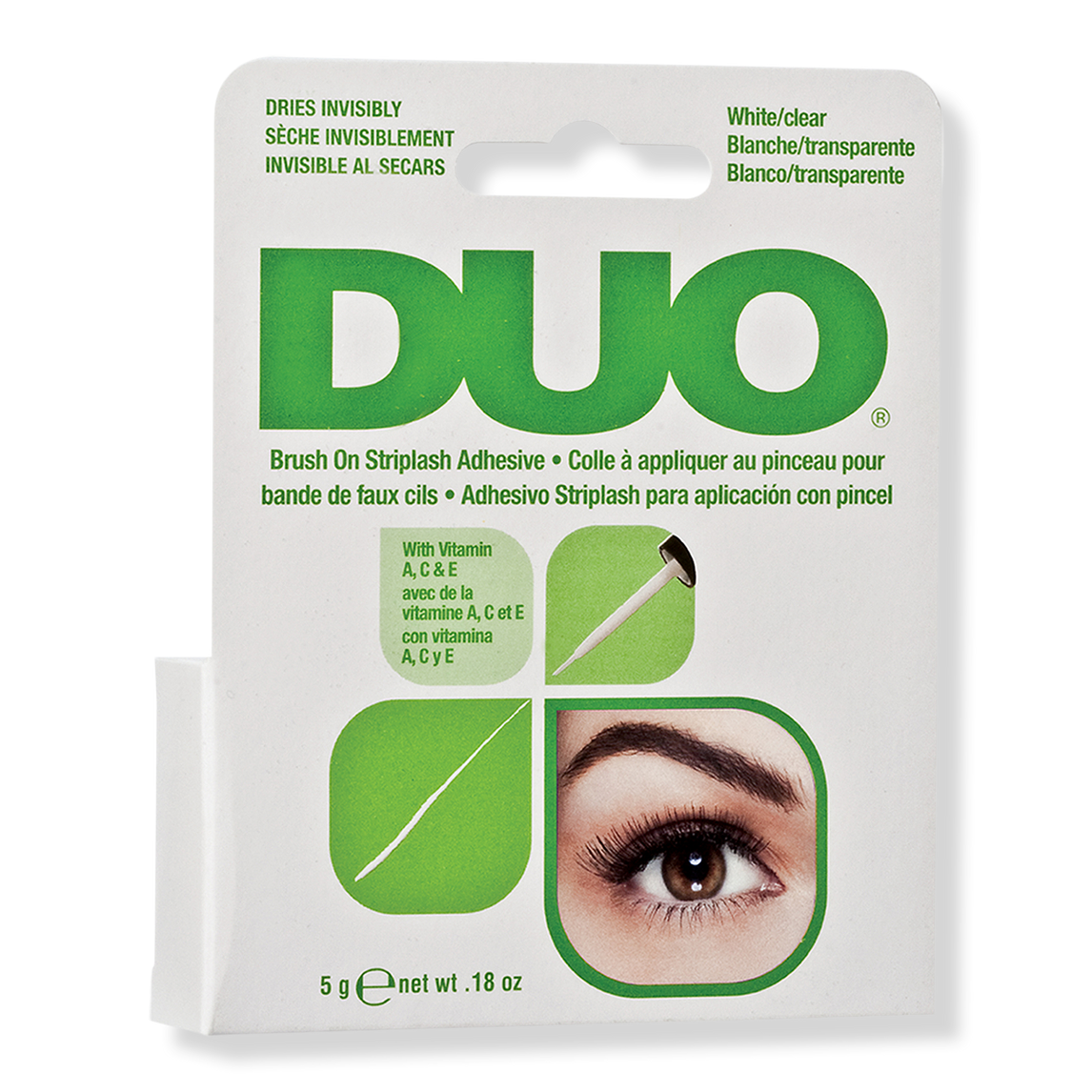Ardell Duo Brush-On Adhesive with Vitamins ("Clear")