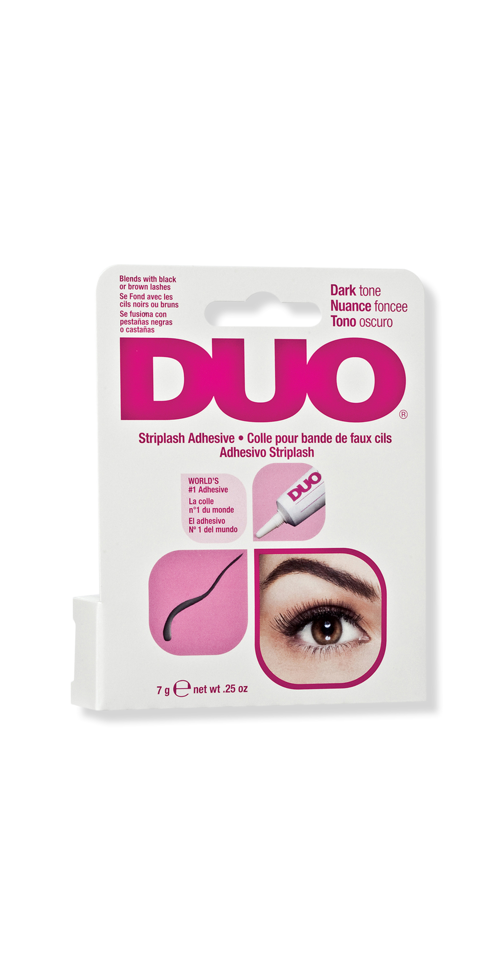 Duo Eyelash Adhesive, Dark Tone - 0.25 oz tube