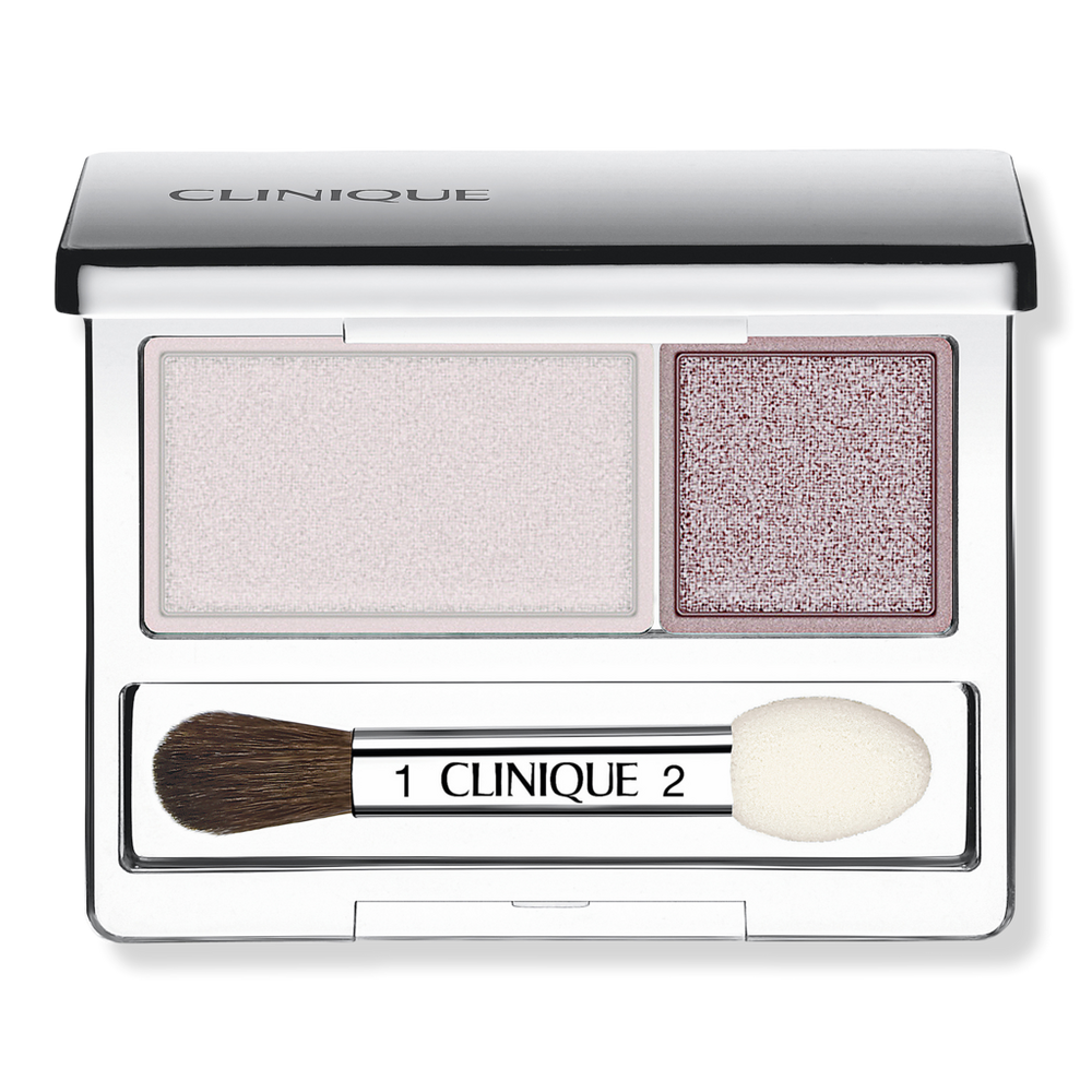 Clinique All About Shadow Duo Eyeshadow - Seashell Pink/fawn Satin New