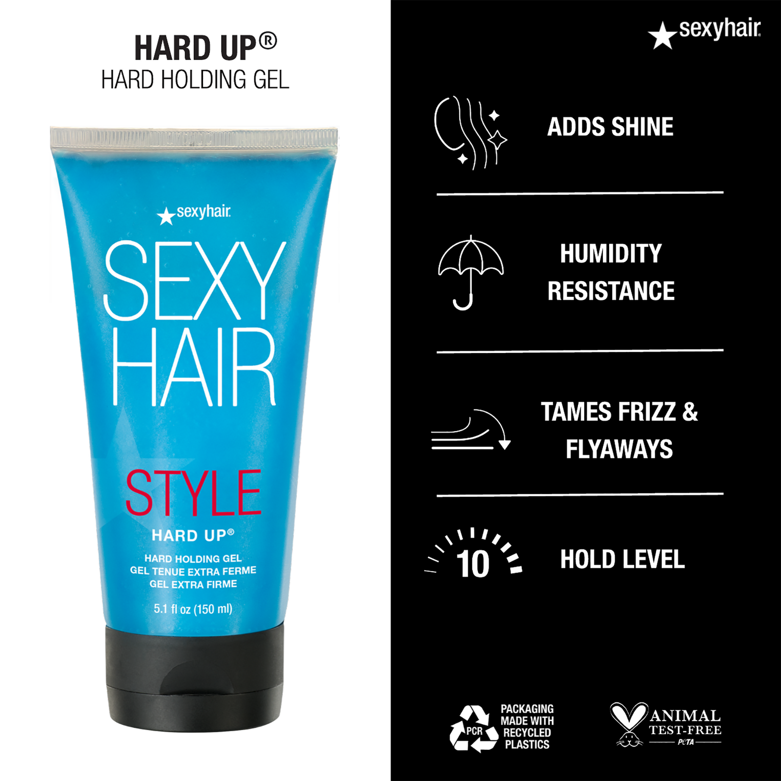 Style Sexy Hair Hard Up Hard Holding Gel