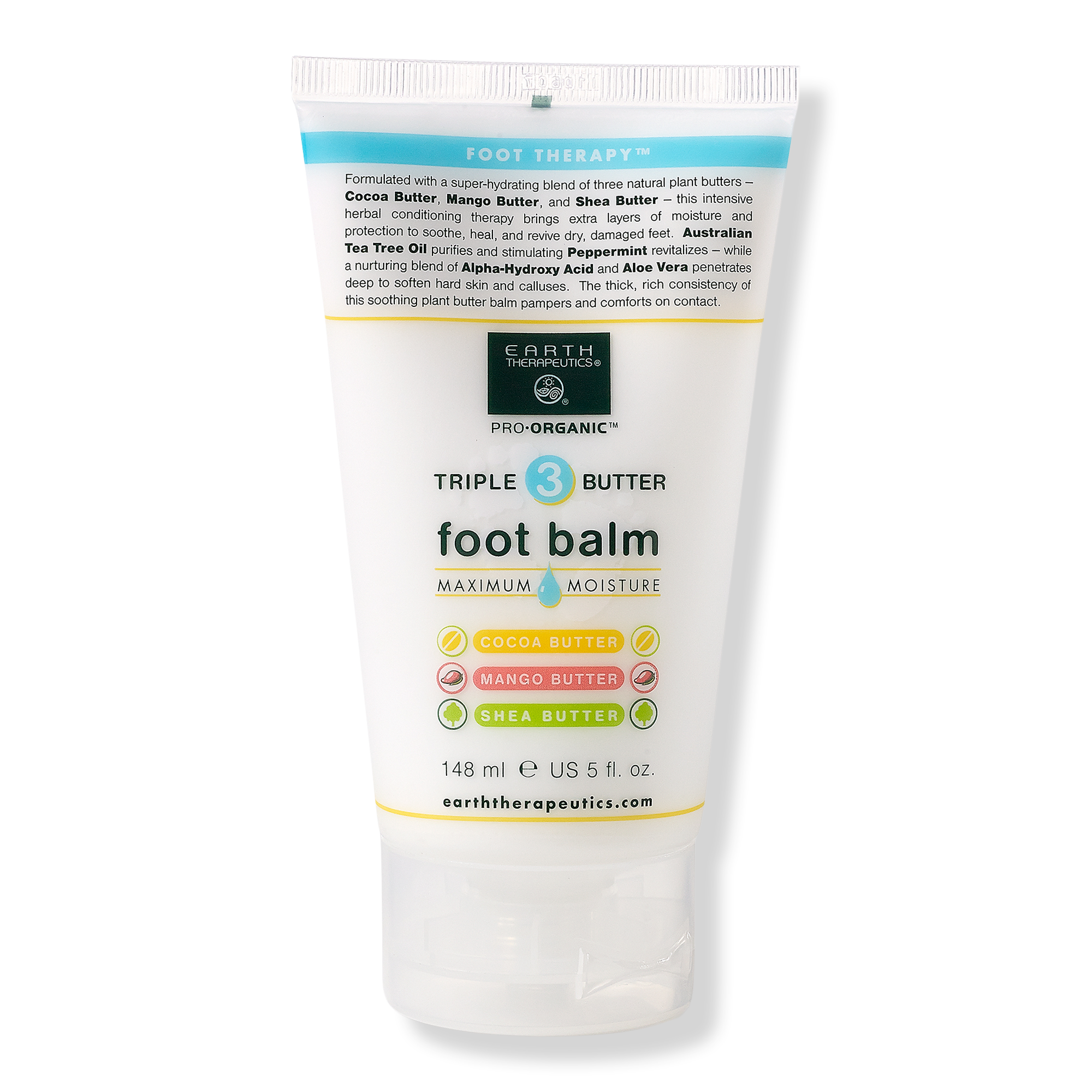 Earth Therapeutics Triple Butter Intensive Foot Balm #1