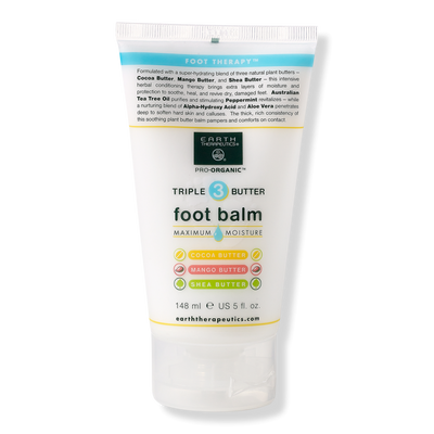 Earth Therapeutics Triple Butter Intensive Foot Balm