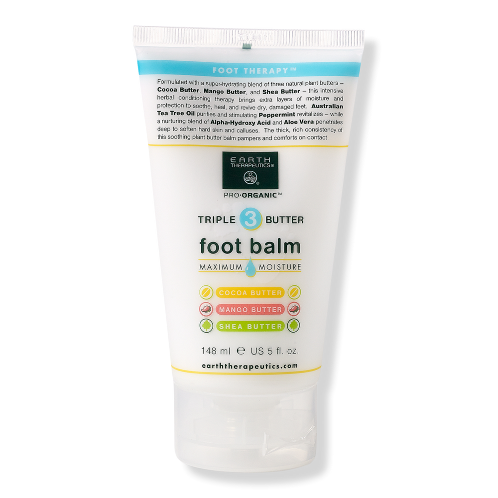 Earth Therapeutics Triple Butter Intensive Foot Balm