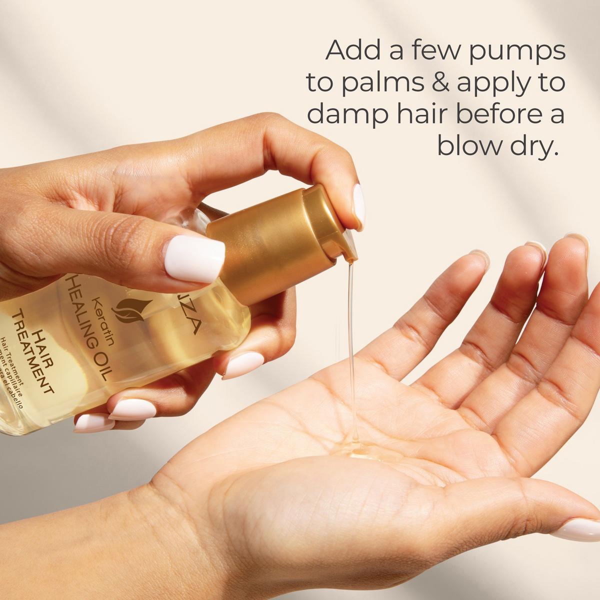 Keratin oil for hair discount