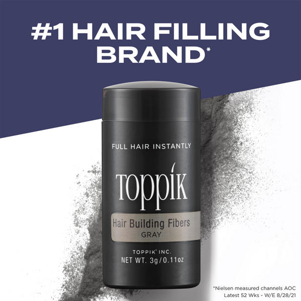 Toppik Hair Building Fibers - Gray #3