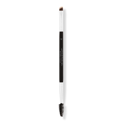 Anastasia Beverly Hills Dual-Ended Firm Angled Eyebrow Brush #12