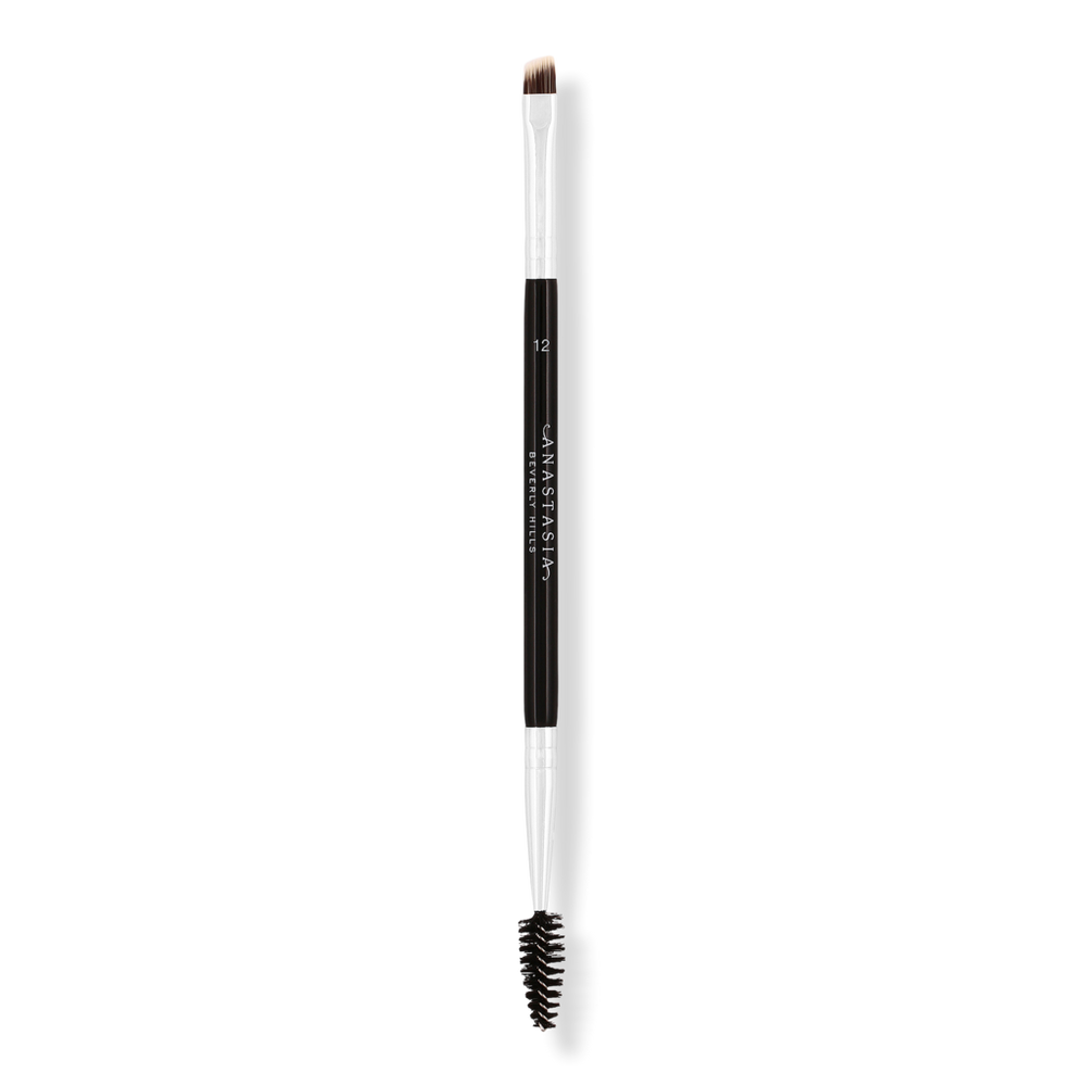 Anastasia Beverly Hills Dual-ended Firm Angled Eyebrow Brush #12