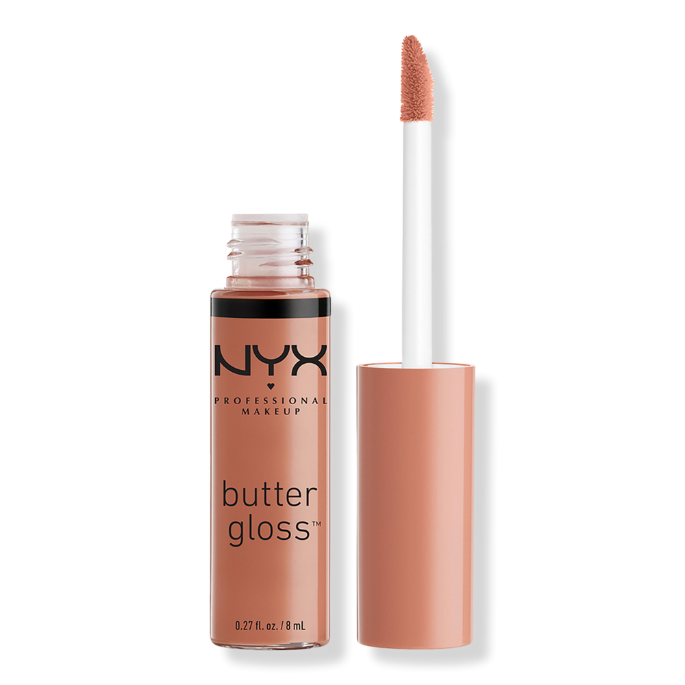 Nyx Professional Makeup Butter Gloss Non-sticky Lip Gloss - Madeleine In Brown