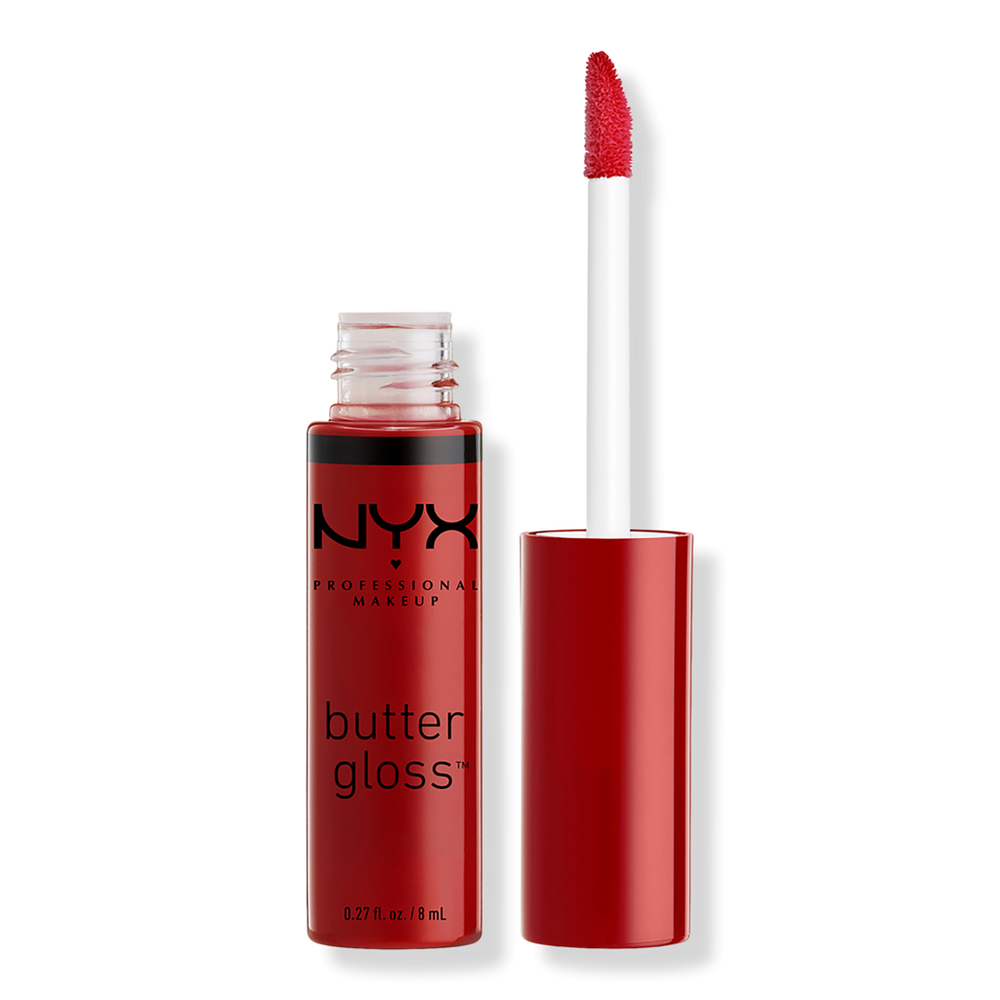 Nyx Professional Makeup Butter Gloss Non-sticky Lip Gloss - Red Velvet In Red