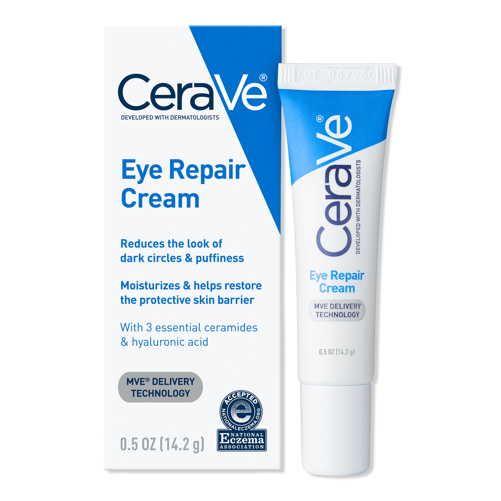 CeraVe - Eye Repair Cream for Dark Circles and Puffiness for