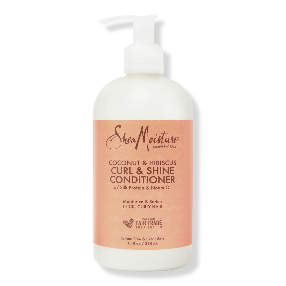 Sheamoisture Curl & Shine Coconut & Hibiscus Conditioner - 13.0 oz