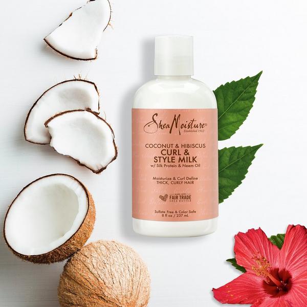 SheaMoisture Coconut & Hibiscus Curl & Style Milk #2