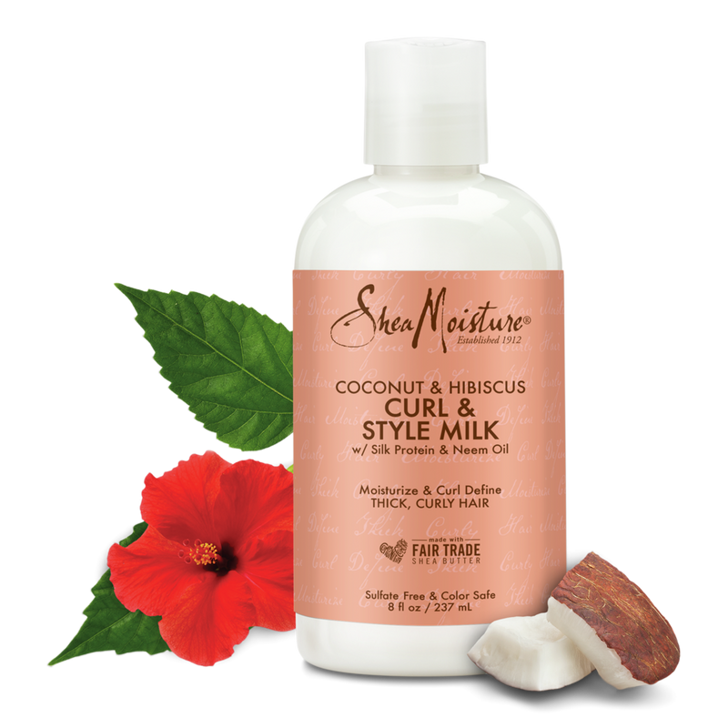 SheaMoisture Coconut & Hibiscus Curl & Style Milk #3