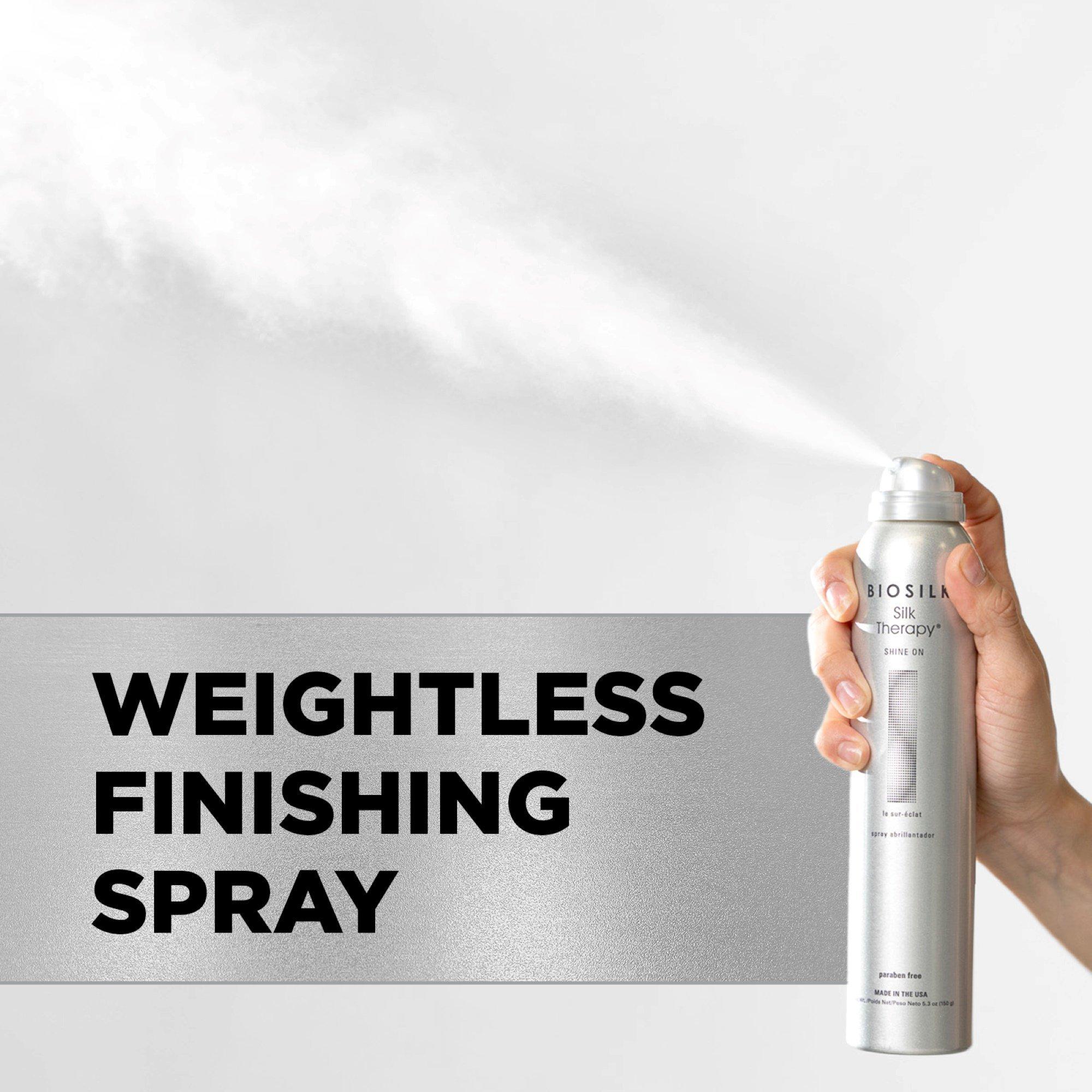 BioSilk Silk Therapy Shine On Spray - Thumbnail 5