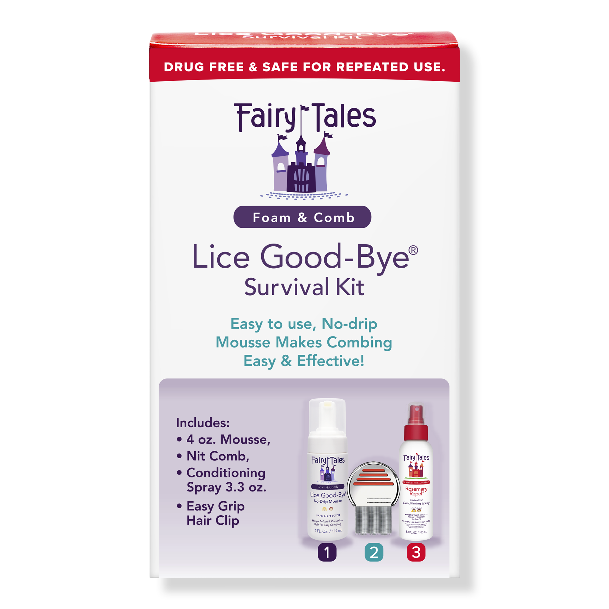 Fairy Tales Lice Good-Bye Survival Kit #1