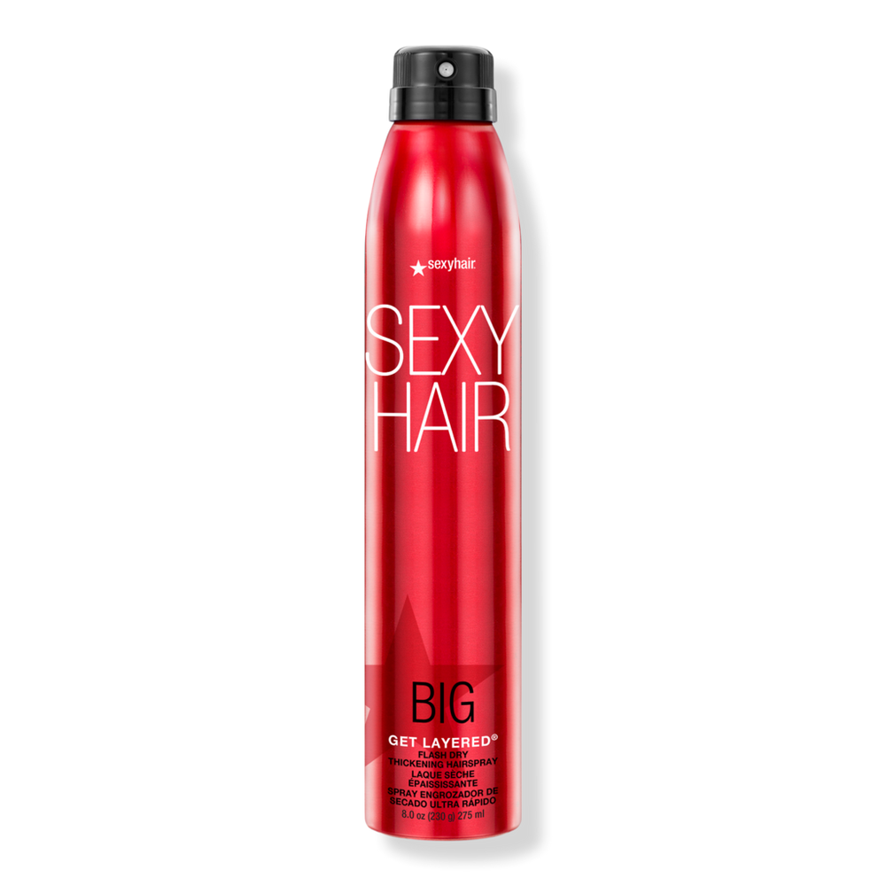 Sexy Hair Big  Get Layered Flash Dry Thickening Hairspray