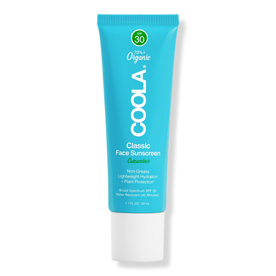 COOLA Classic Face Organic Sunscreen Lotion SPF 30 - Cucumber