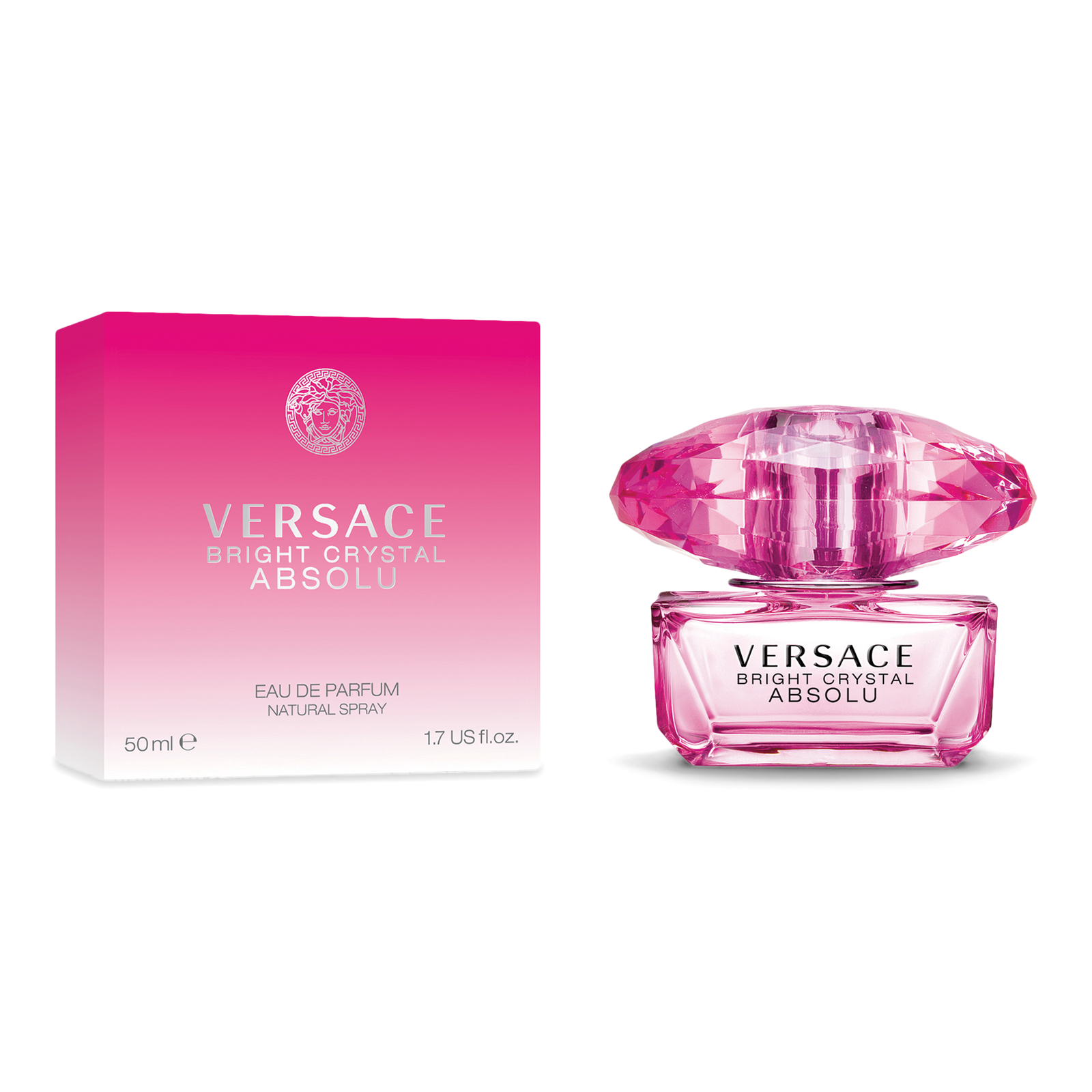 Bright Crystal Absolu Eau De Parfum Spray By Versace - 1.7 oz Bright Crystal Absolu Eau De Parfum Spray By Versace - 1.7 oz