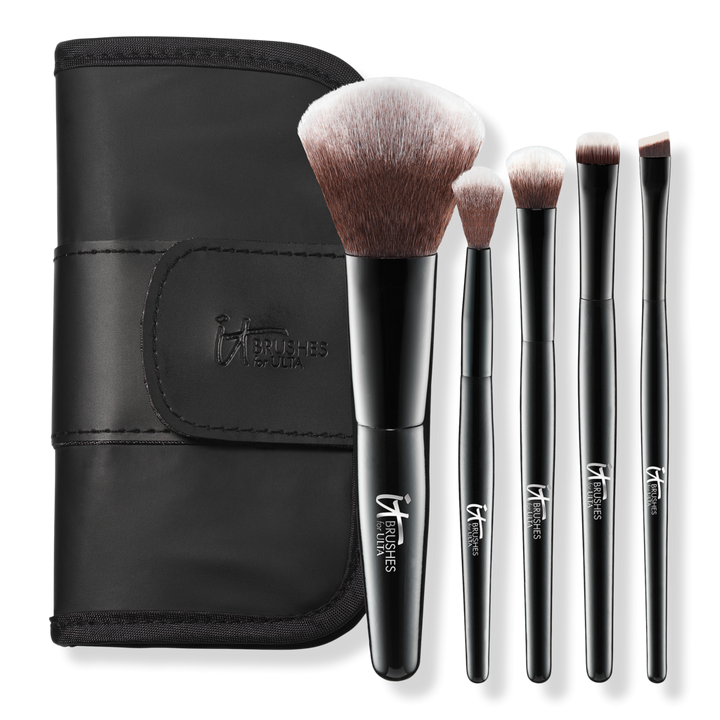 IT Brushes For ULTA Your Face & Eye Essentials Mini 5 Pc Travel Brush Set #1