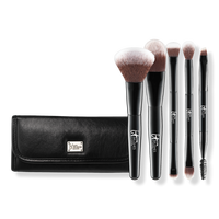 Your Multi-Tasker Deluxe Dual-Ended Travel Brush Set