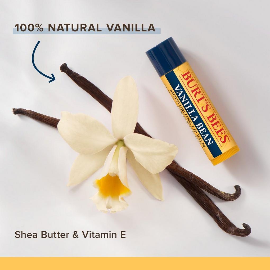 2 Pack Vanilla Bean Beeswax Lip Balm