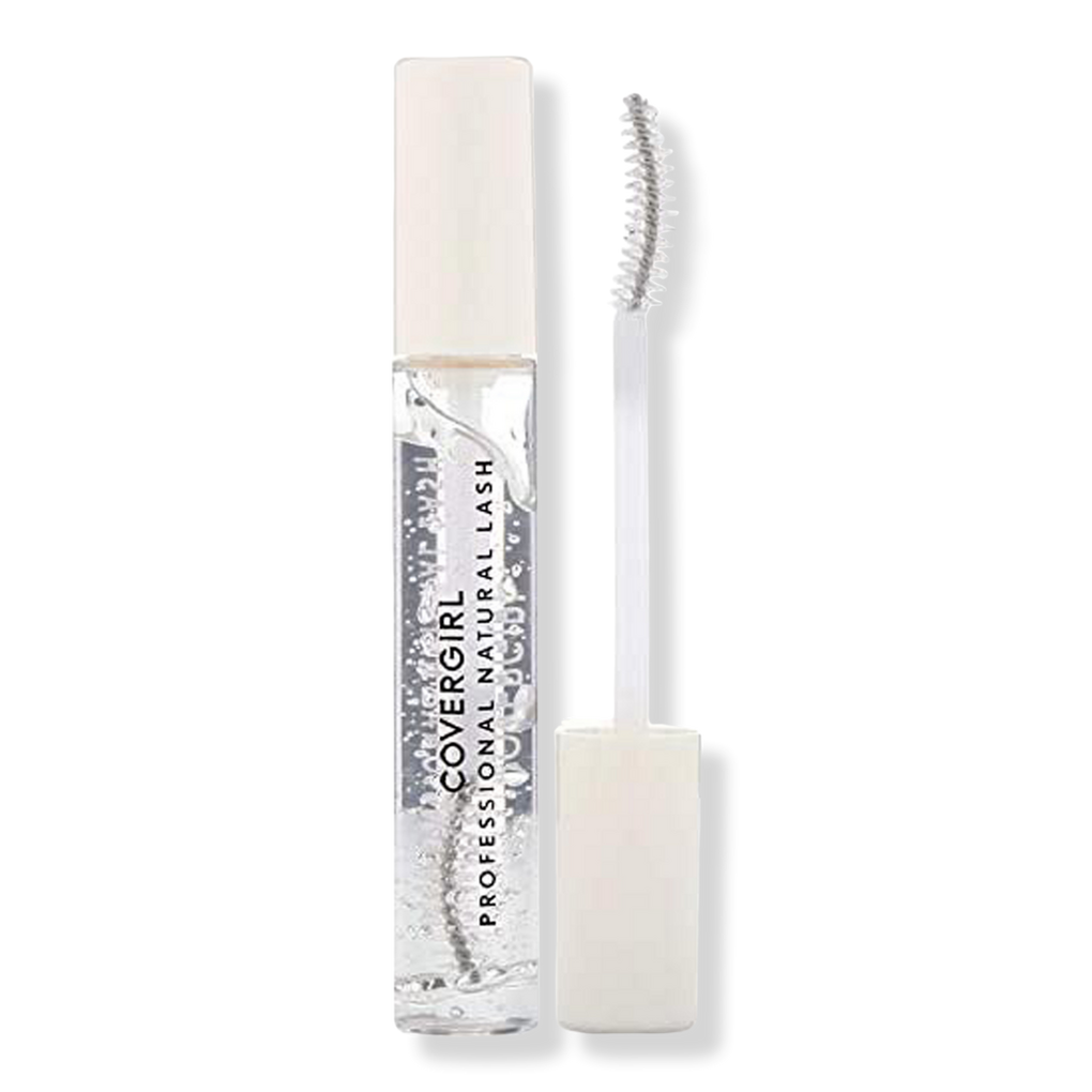 COVERGIRL Professional Natural Lash Mascara, Clear & Light Mascara, 0.34 Fl  Oz ,Clear Eyebrow Gel, Hypoallergenic Mascara, Washes Off Easily, Tames  Eyebrows 