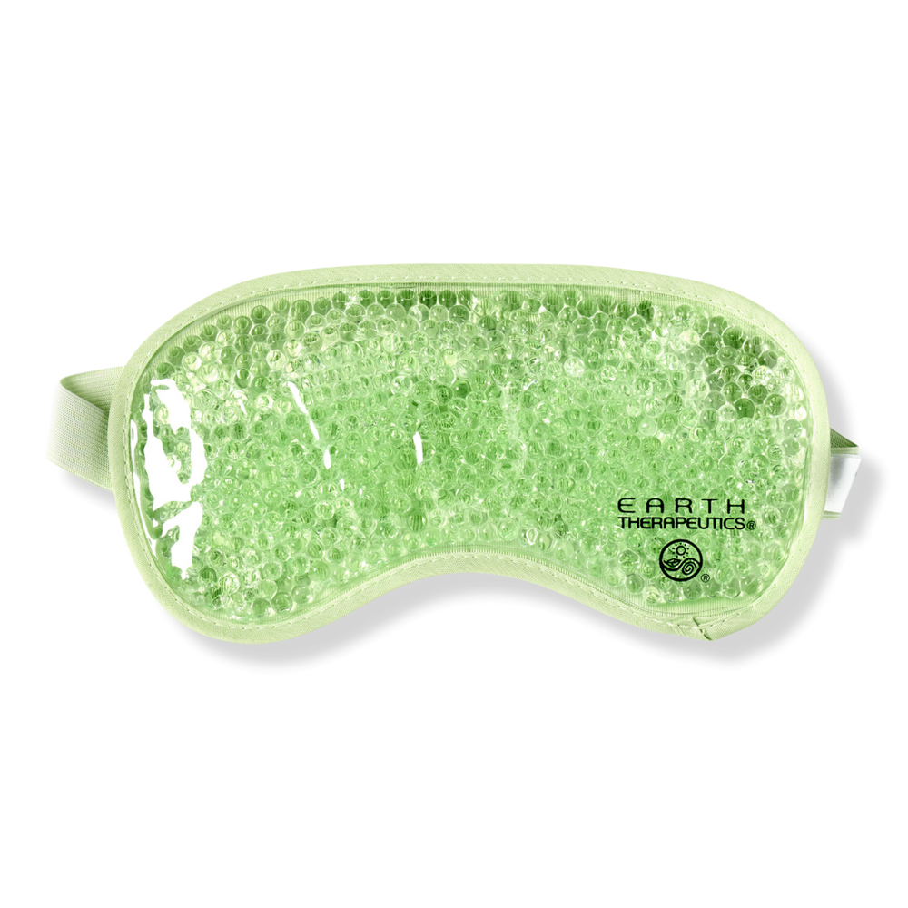 Earth Therapeutics Gel Bead Sleep Mask-Green