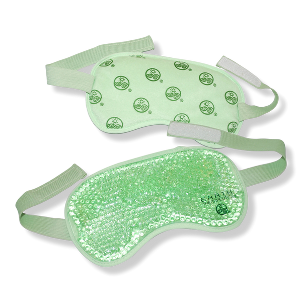 Earth Therapeutics Gel Bead Sleep Mask-Green #4