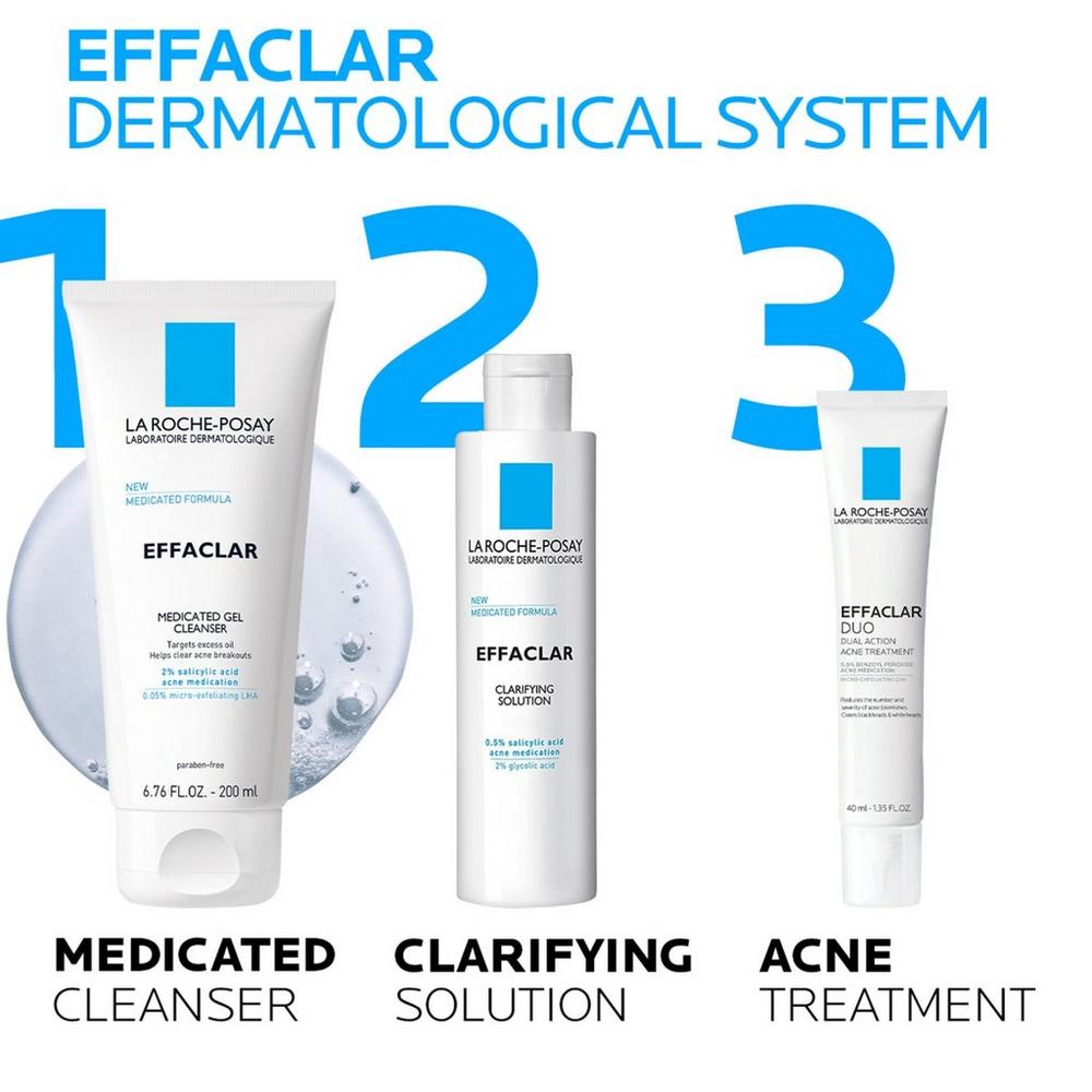 Effaclar Medicated Gel Cleanser for Acne Prone Skin