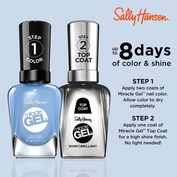 Sally Hansen Miracle Gel Nail Polish, Blues & Greens #5