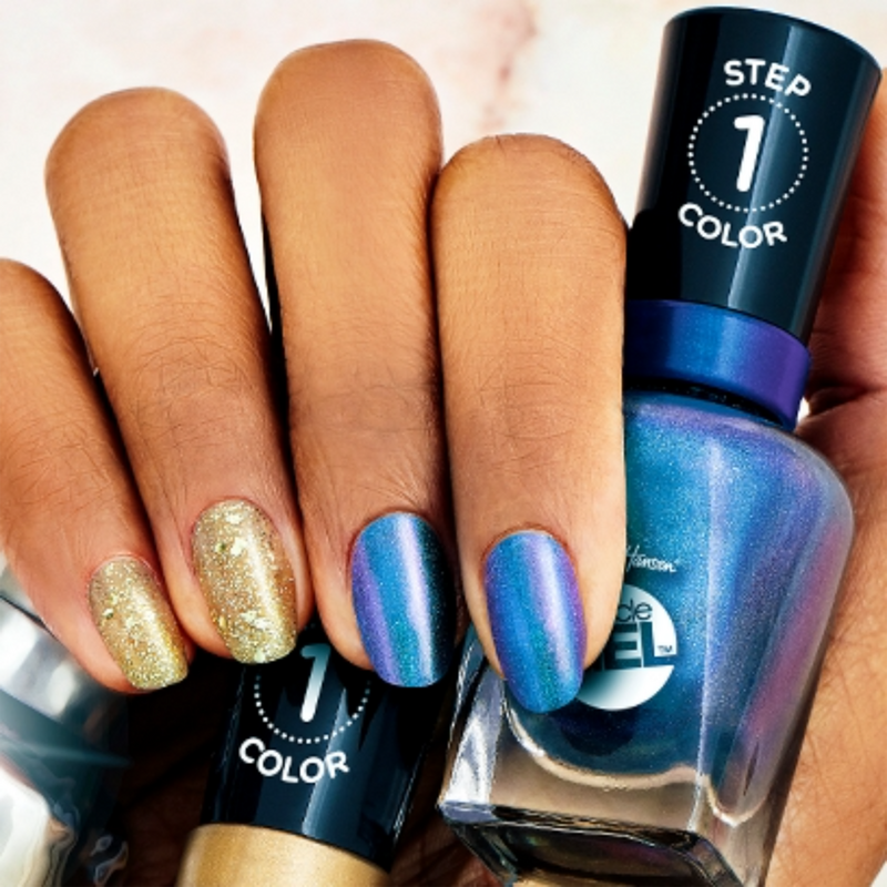 Sally Hansen - Midnight Mod Miracle Gel Nail Polish, Blues