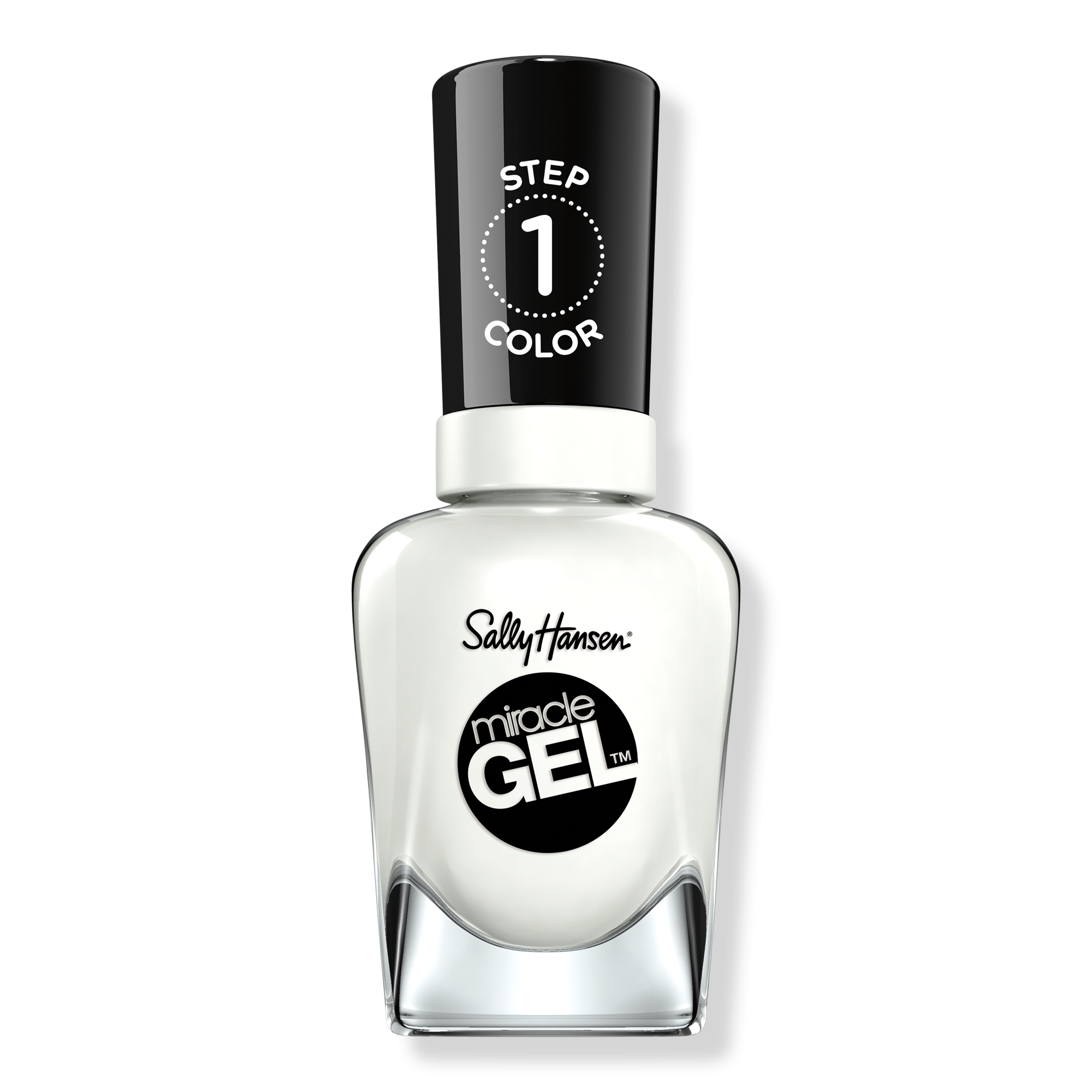 Sally Hansen Miracle Gel Nail Polish, Blacks, Whites, & Nudes #1