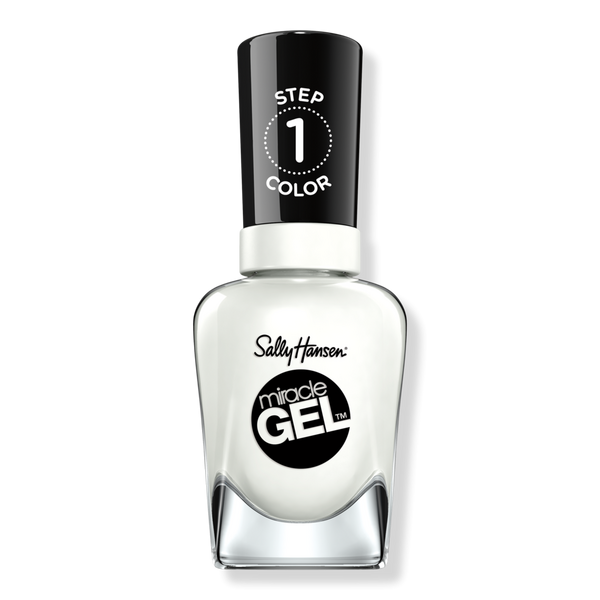 Sally Hansen Miracle Gel Nail Polish, Blacks, Whites, & Nudes #1