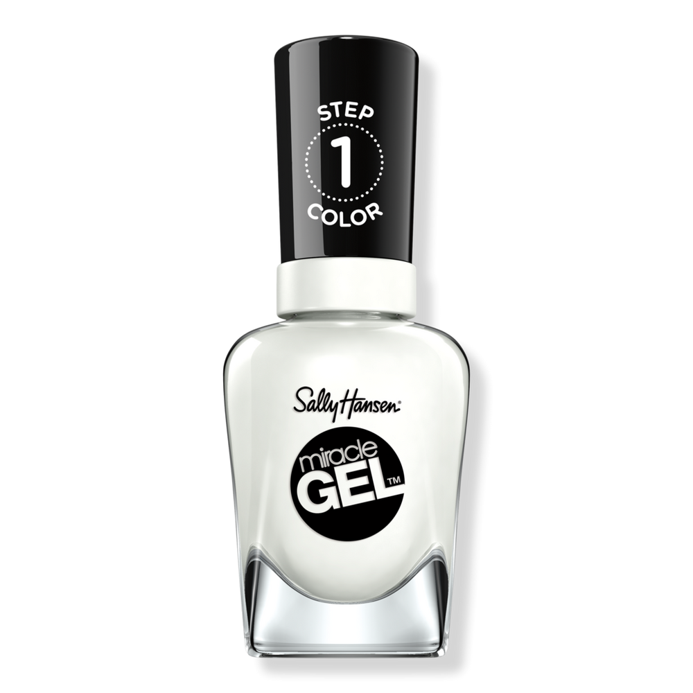 Sally Hansen Miracle Gel Nail Polish, Blacks, Whites, & Nudes - Get Mod