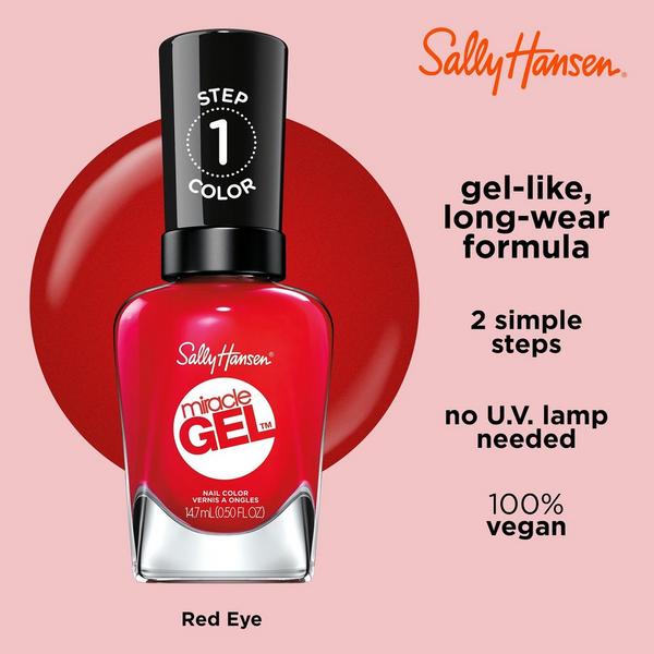 Esmalte de uñas Miracle Gel - Rojos, Naranjas y Amarillos 4