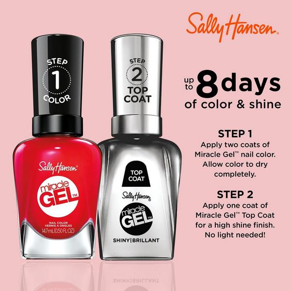Esmalte de uñas Miracle Gel - Rojos, Naranjas y Amarillos 5