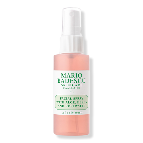 Travel Size Facial Spray With Aloe, Herbs and Rosewater