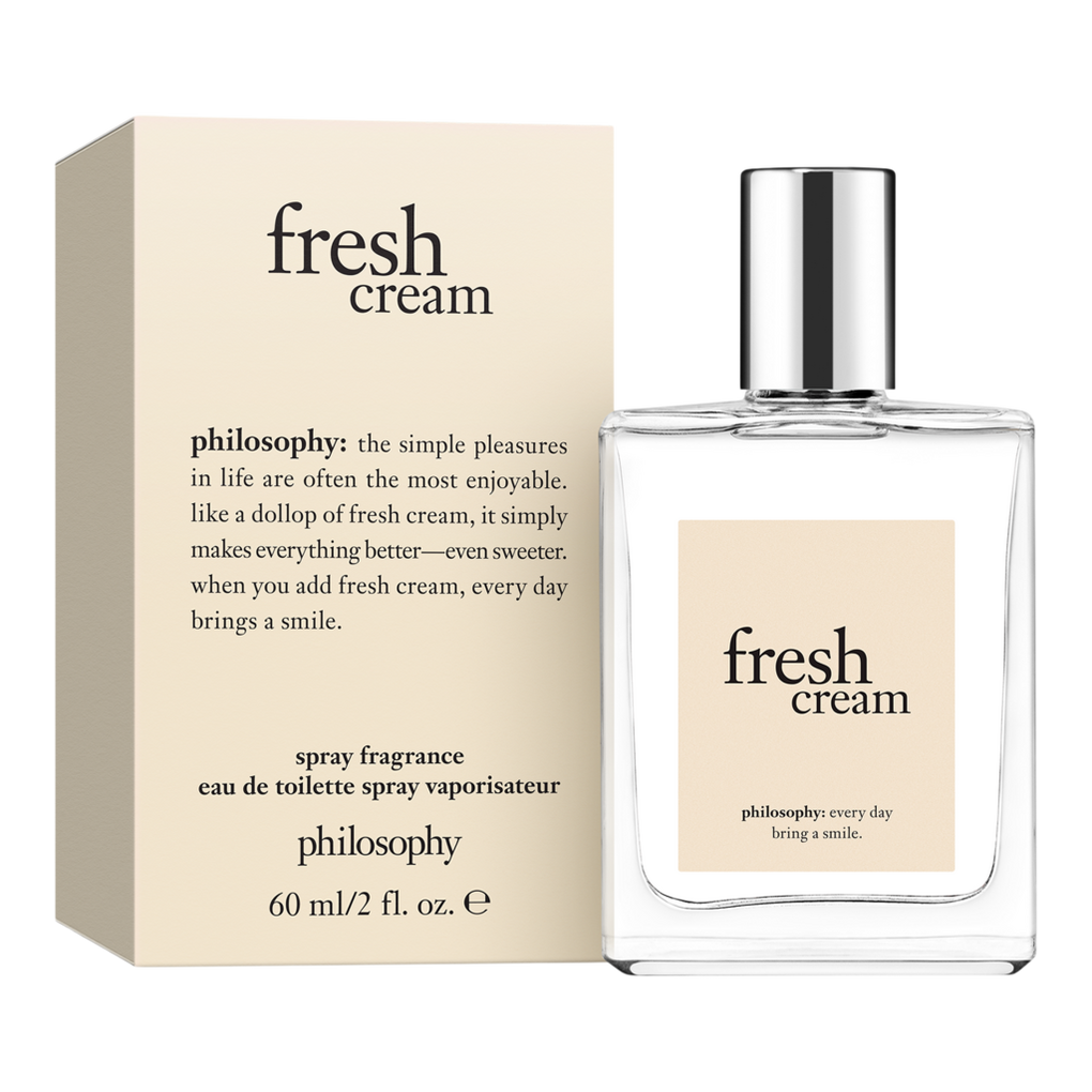 Philosophy Fresh Cream Eau de Toilette Perfume for Women - 2 fl oz bottle