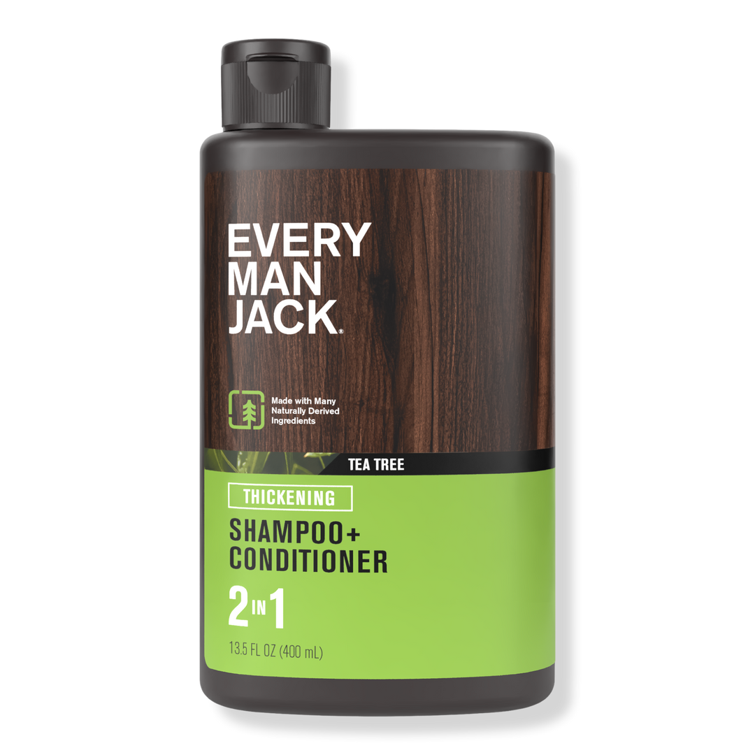 Every Man Jack Tea Tree Men's 2-in-1 Thickening Shampoo + Conditioner #1