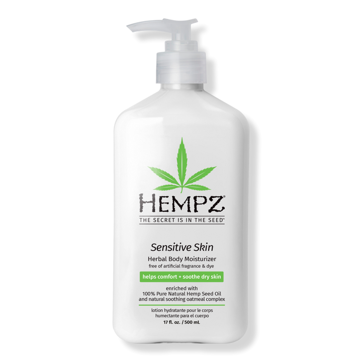 Sensitive Skin Herbal Body Moisturizer Hempz Ulta Beauty