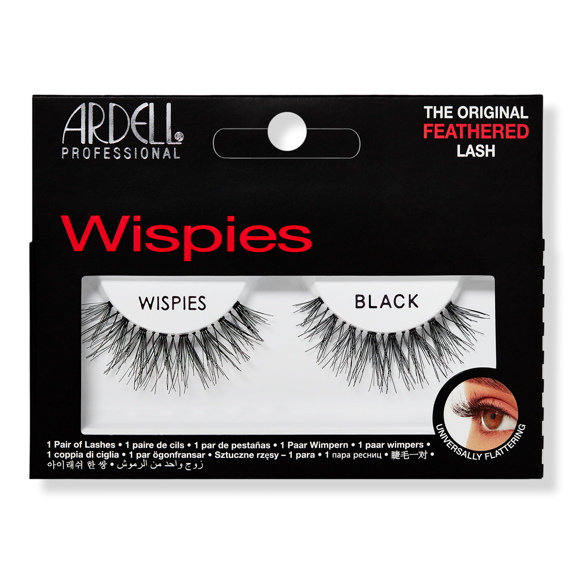 Ardell Wispies Black False Strip Lash #1