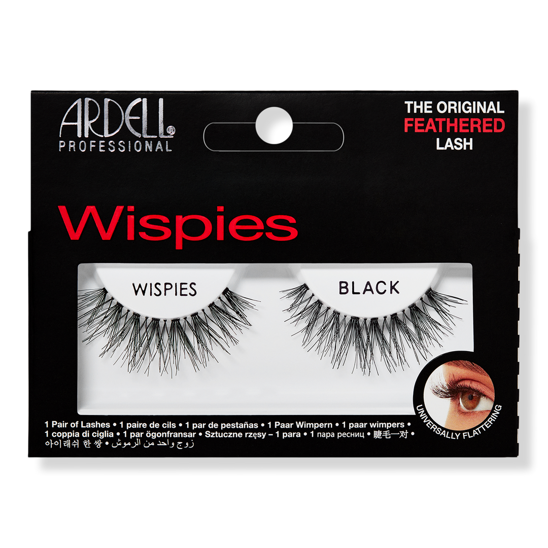 Ardell Wispies Black False Strip Lash #1