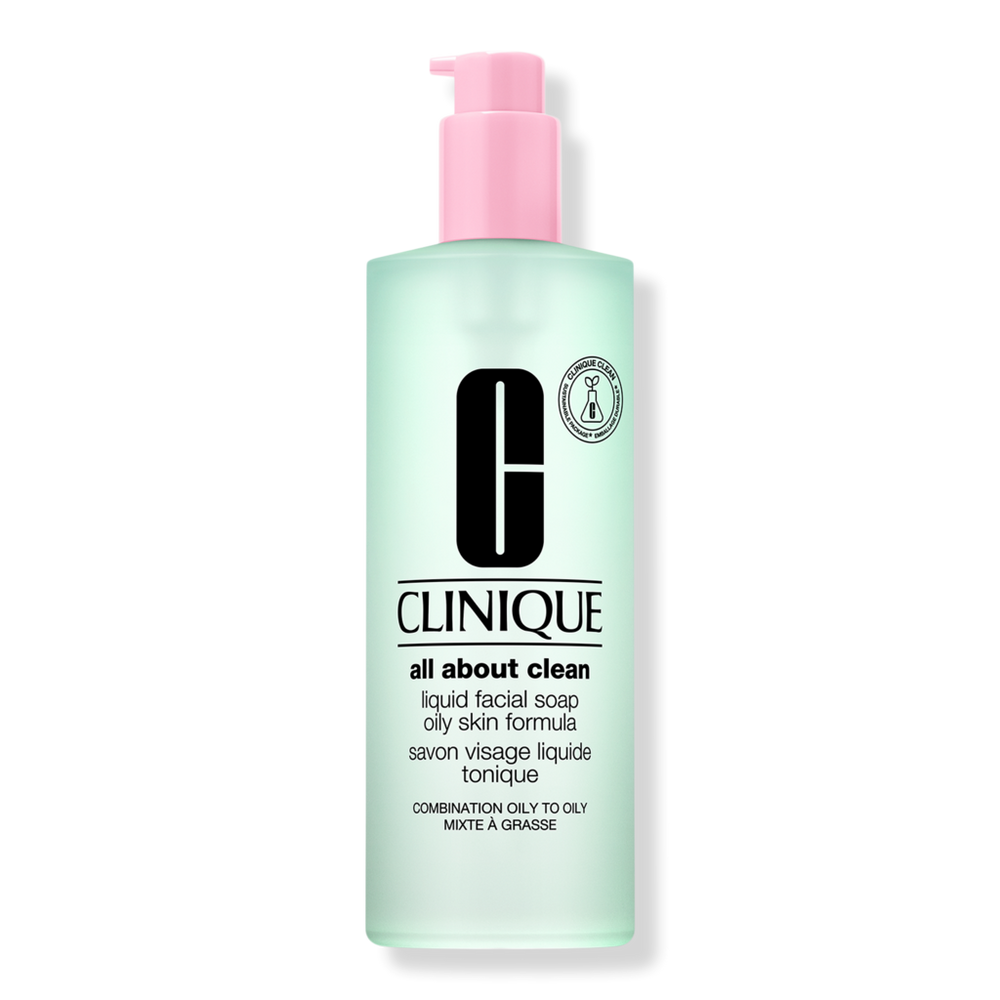 Clinique Jumbo All About Clean Liquid Facial Soap Oily - 13.5 oz
