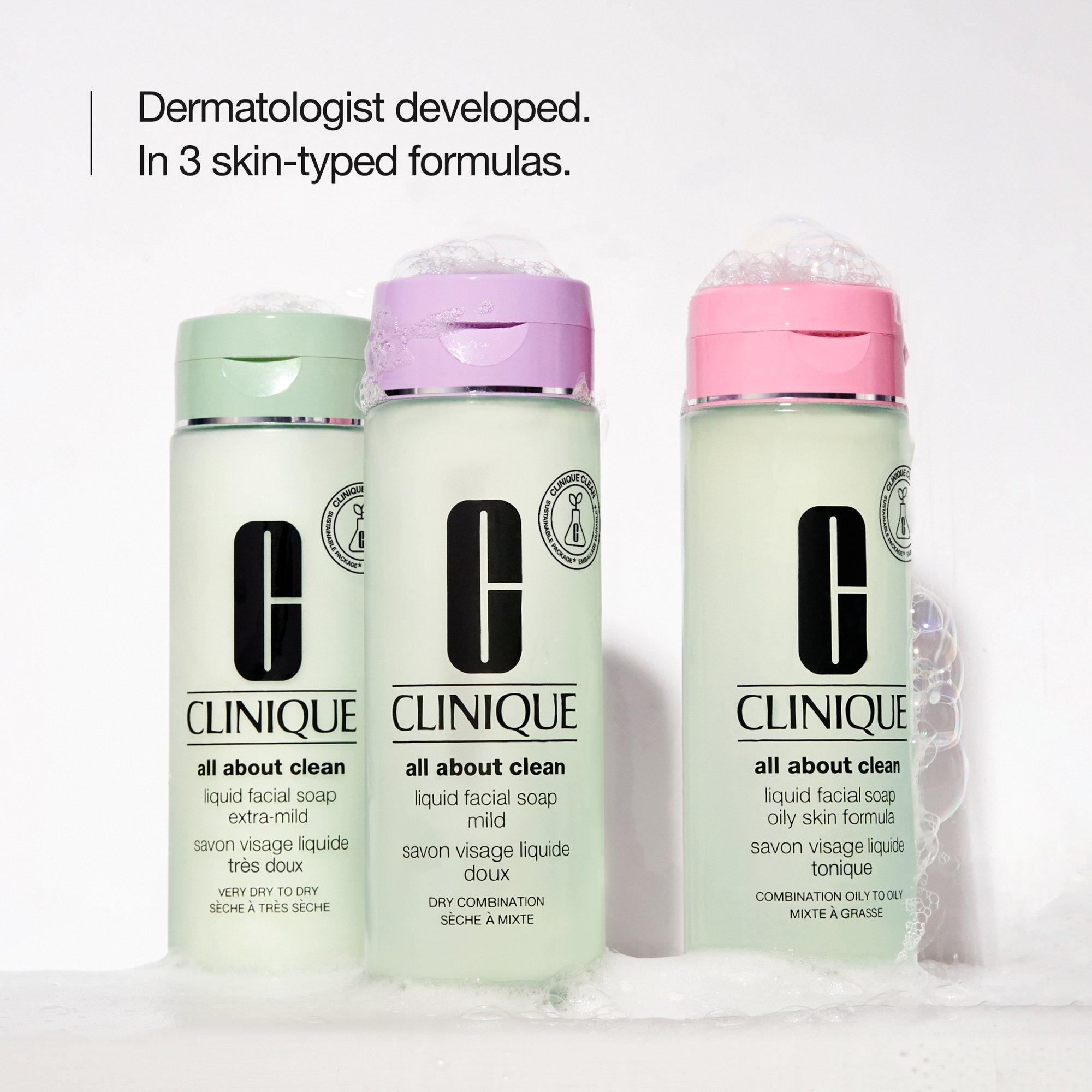 Жидкое мыло для умывания Clinique All About Clean, большой объём, для жирной кожи — фото 3