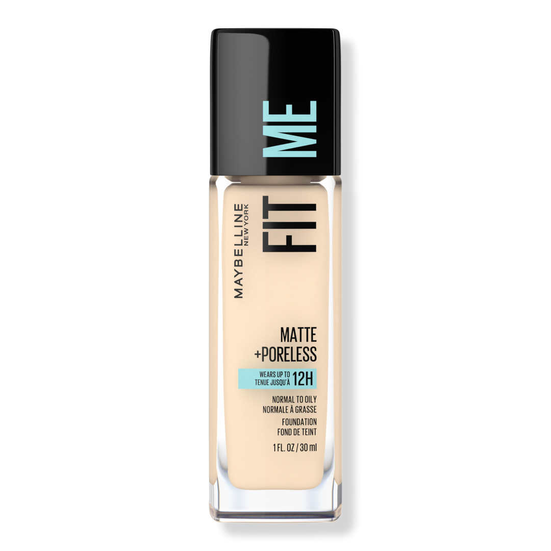 Maybelline Fit Me Matte + Poreless Liquid Foundation #1