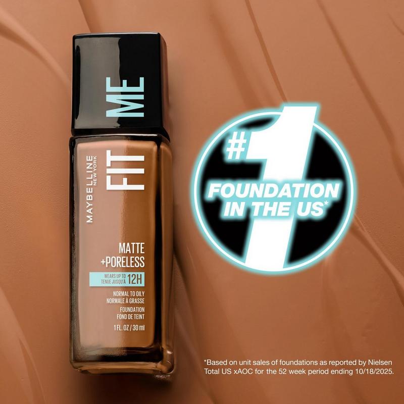 Maybelline - Mocha 360 Fit Me Matte + Poreless Liquid Foundation