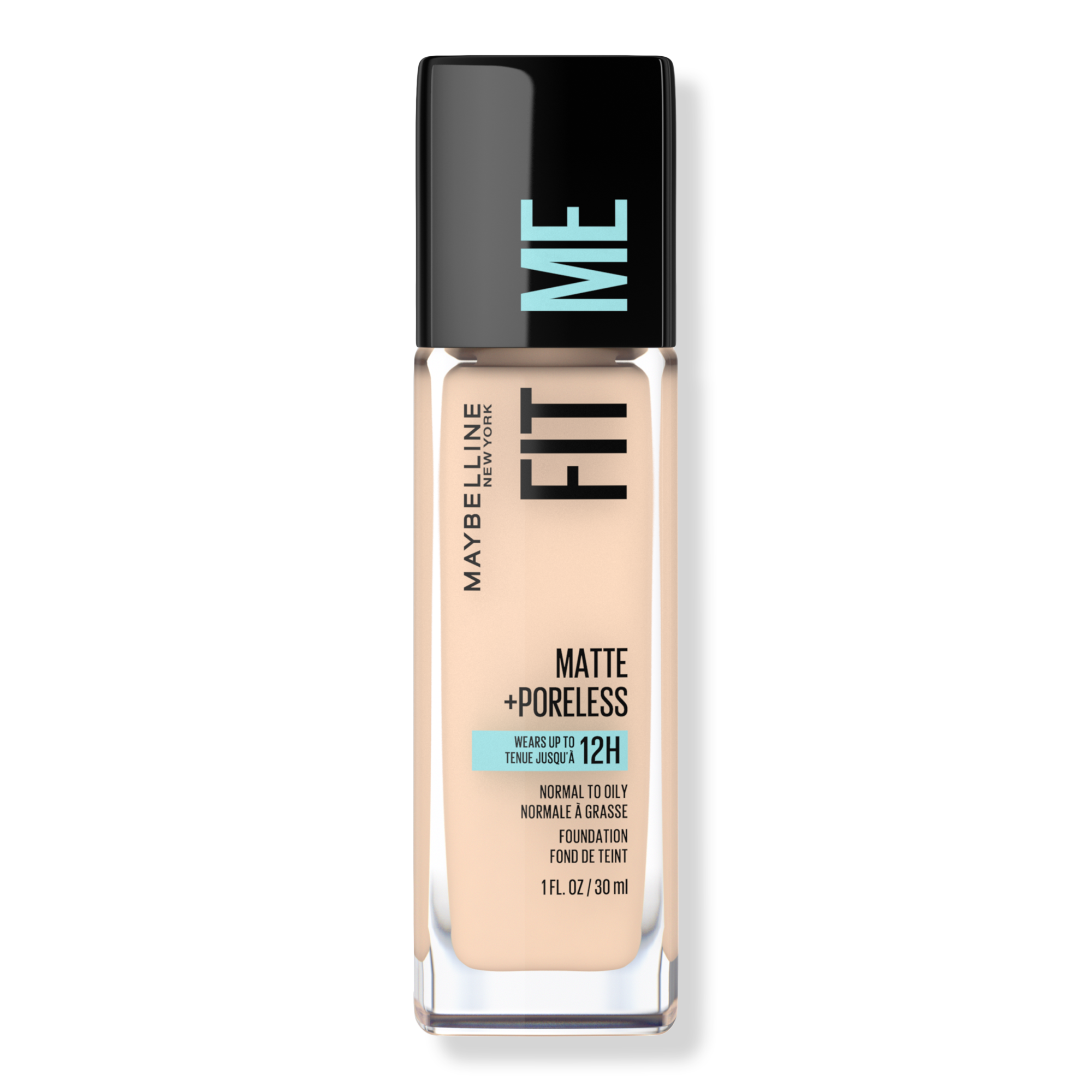 Maybelline Fit Me Matte + Poreless Liquid Foundation #1