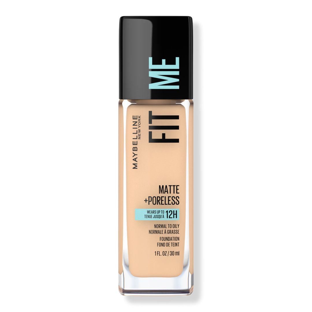 Maybelline Fit Me Matte + Poreless Liquid Foundation #1