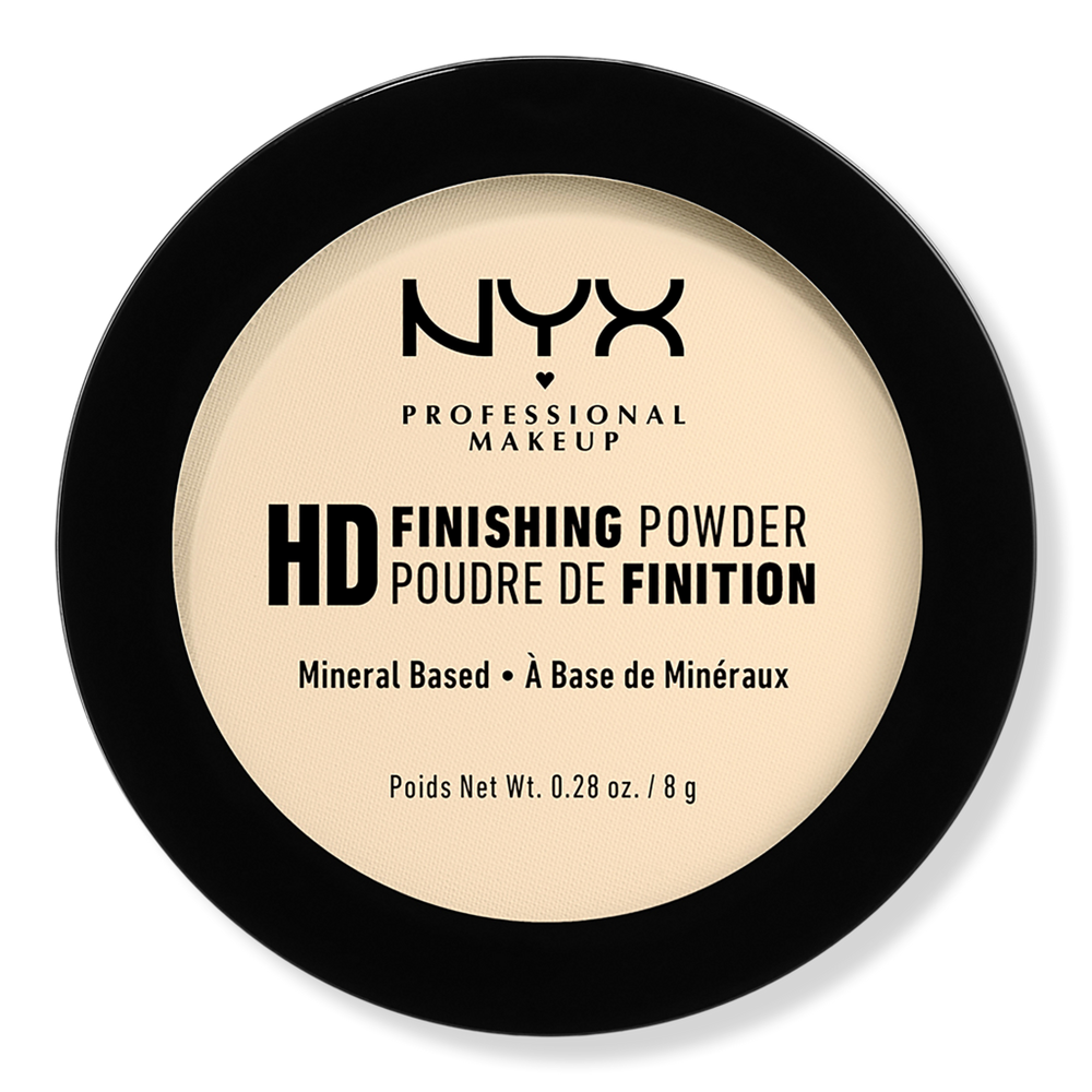 Nyx Professional Makeup Hd Finishing Powder Pressed Setting Powder - Banana In Yellow